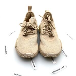 Like New Adidas NMD_R1 sneakers in the Magic Beige colorway. Size 7